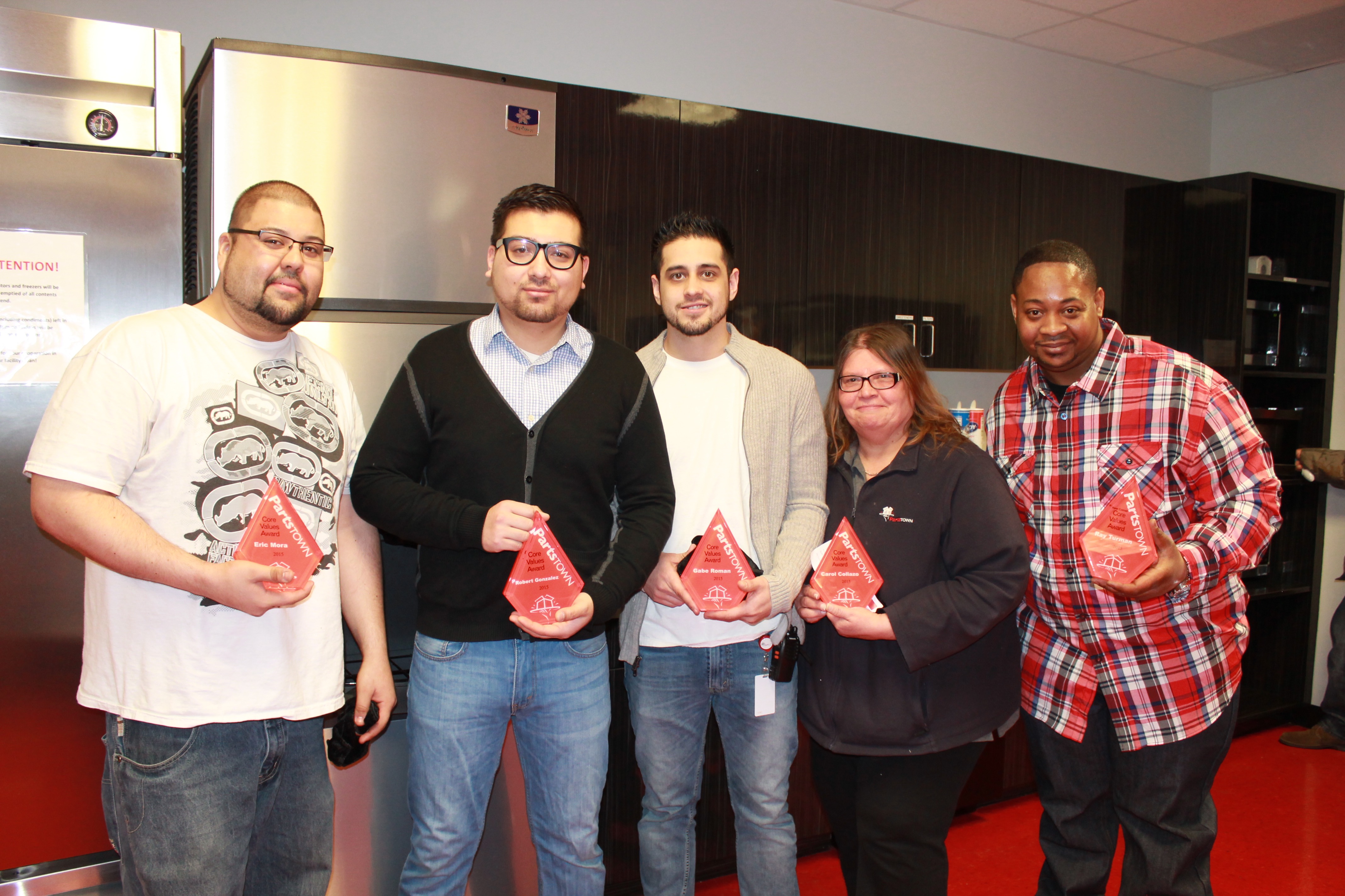 Meet the Core Value Winners Of 2015